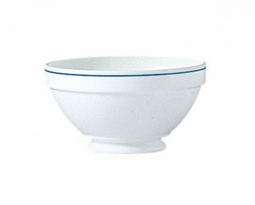 Bol rond blanc verre opal 51 cl Ø 13,2 cm Restaurant Filet Bleu Arcoroc