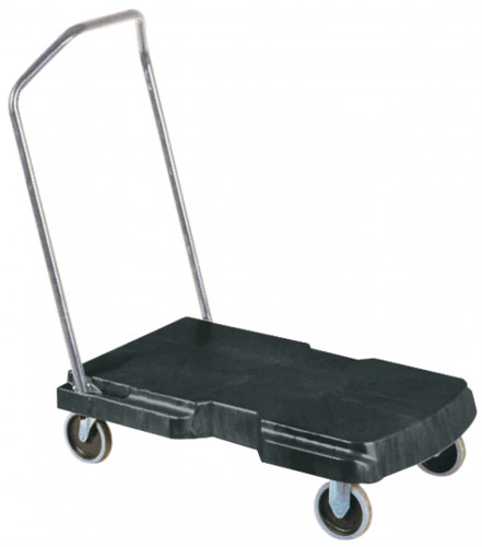 Chariot de manutention plastique 82,6x52,1 cm 180 kg plate_length 52,1 cm Rubbermaid