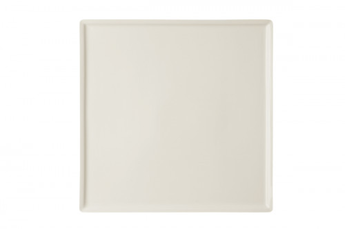 Assiette plate carré ivoire porcelaine vitrifiée 14,2x14,2 cm Allspice Rak