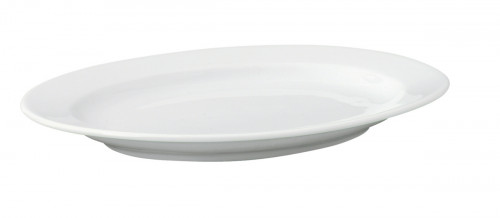 Plat ovale blanc porcelaine 17 cm K