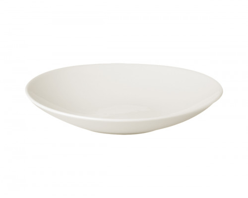 Assiette coupe creuse rond ivoire porcelaine vitrifiée Ø 30 cm Nano Rak
