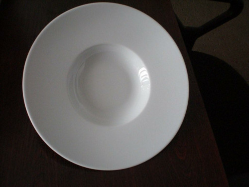 Assiette extra creuse rond blanc porcelaine Ø 27 cm Roma