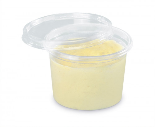 Pot à sauce rond transparent Ø 7,3 cm 4,9 cm 10 cl Alphaform (100 pièces)