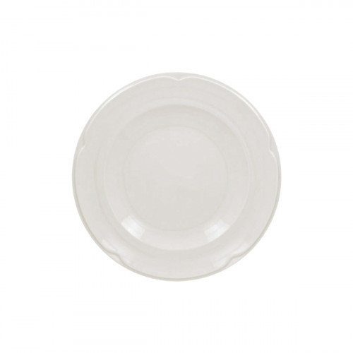 Assiette plate rond ivoire porcelaine vitrifiée Ø 27 cm Anna Rak