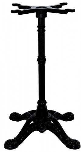 Pied de table noir 59x59x73 cm Bistrot Flexmob