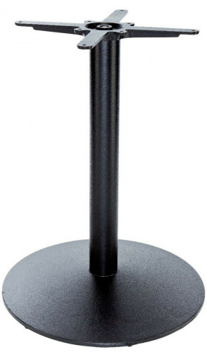 Pied de table noir Ø 55 cm 73 cm Rome Flexmob
