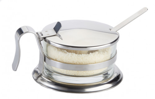 Verre de rechange pour fromagère rond transparent Ø 9 cm 5 cm Pro.mundi
