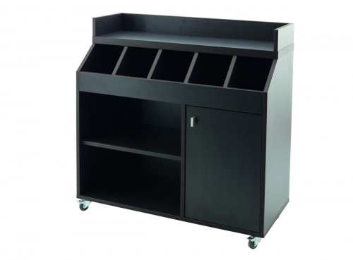Buffet noir 100x45x100 cm William Flexmob
