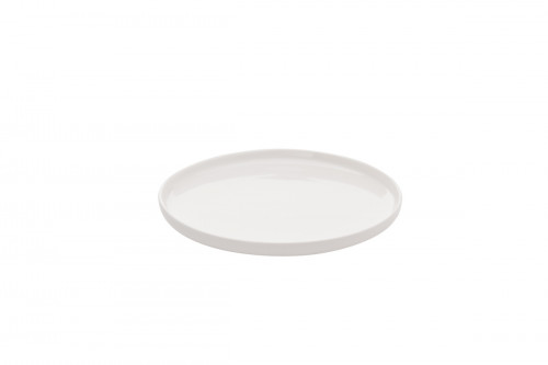 Assiette plate rond blanc porcelaine bone china Ø 15 cm Artic Accolade