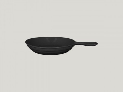 Poêlon rond noir porcelaine vitrifiée Ø 12 cm Chefs Fusion Rak