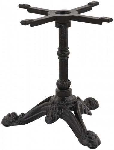 Pied de table noir 43 cm Bistrot Flexmob