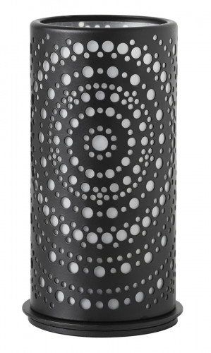 Photophore rond noir Ø 7,5 cm 14 cm Billy Duni