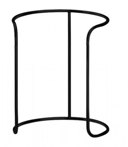 Support haut acier noir Ø 25 cm 26 cm 0 m³ Evento Degrenne
