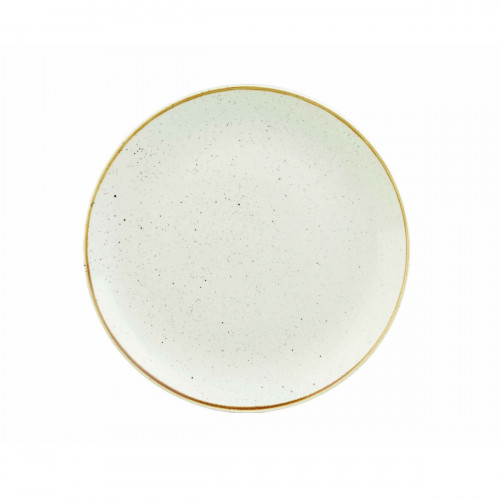 Assiette coupe plate rond barley white porcelaine vitrifiée Ø 28,8 cm Stonecast Churchill