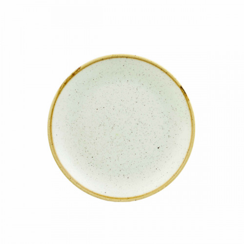 Assiette coupe plate rond barley white porcelaine vitrifiée Ø 21,7 cm Stonecast Churchill