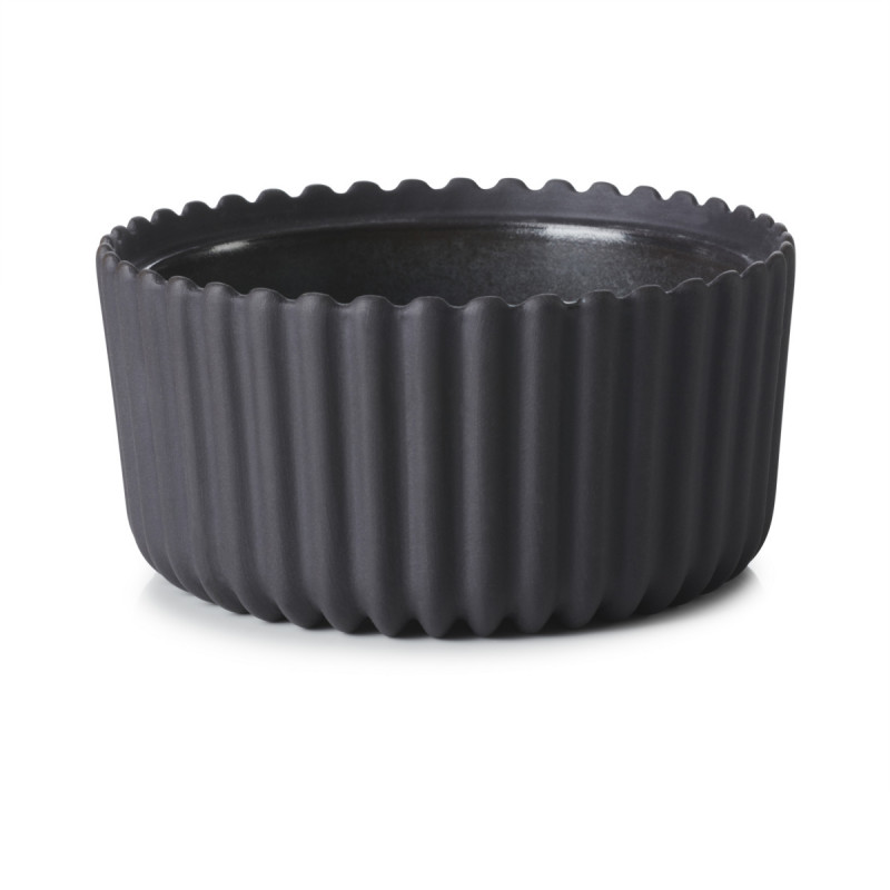 Ramequin rond noir porcelaine 10 cl Ø 9 cm Pekoe Revol