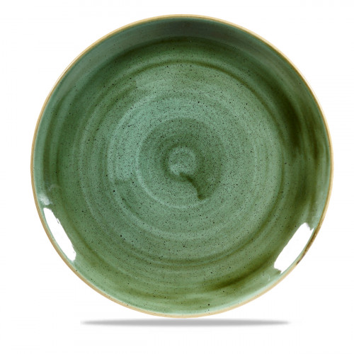 Assiette coupe plate rond Samphire porcelaine vitrifiée Ø 28,8 cm Stonecast Churchill