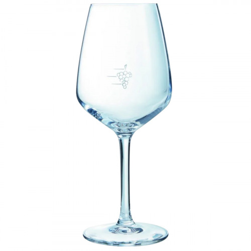 Verre à pied jaugé grappe verre 30 cl V.juliette Arcoroc