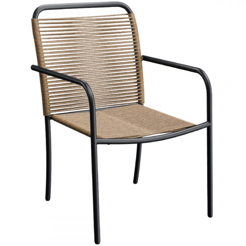 Fauteuil paille 86x57x64 cm Savana Flexmob