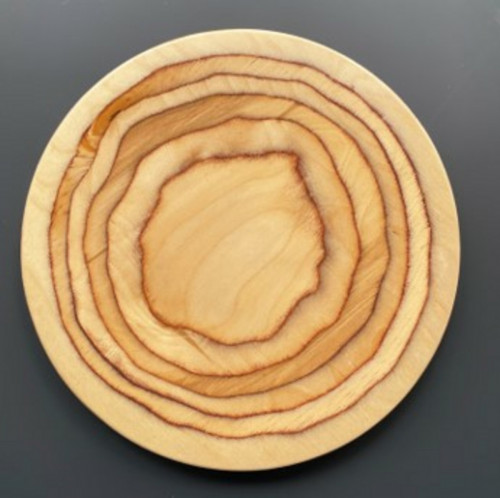 Planche rond bouleau en bouleau Ø 32 cm 1,5 cm De La Roca