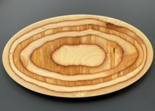 Planche ovale bouleau en bouleau 20x16x1,5 cm De La Roca