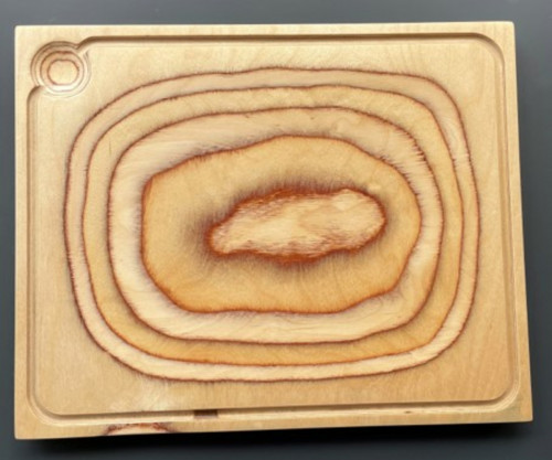 Planche rectangulaire bouleau en bouleau 36x29x1,5 cm De La Roca
