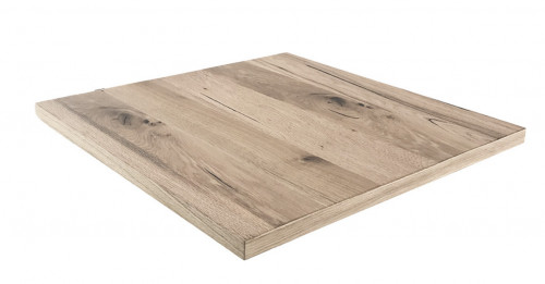 carré marron en bois 3x120x70 cm Odense