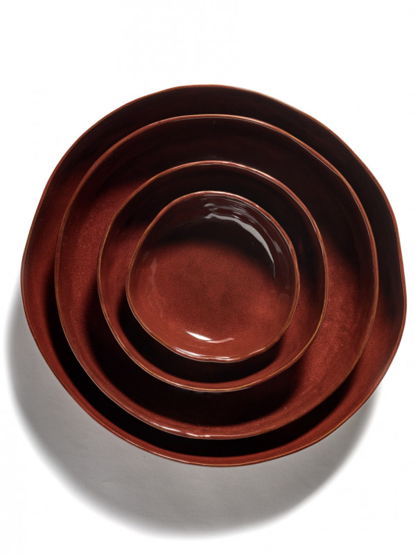 Bol rond Venetian red grès 16,5 cm La Mère Serax