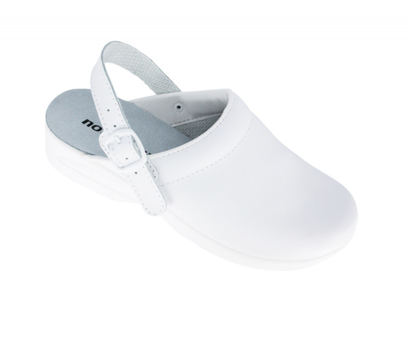 Sabot avec bride blanc 42 Mado Nordways