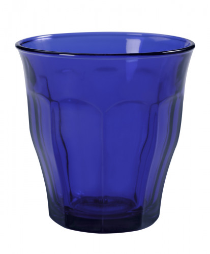 Gobelet forme basse bleu marine verre trempé 25 cl Picardie Duralex