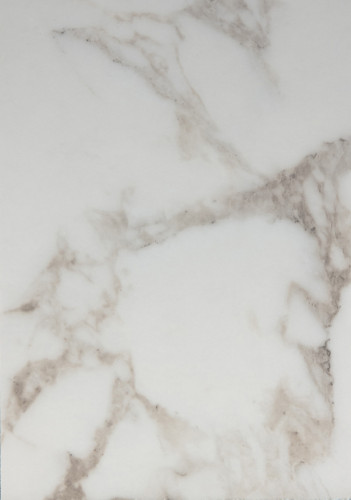 Plateau de table d'intérieur rectangulaire marbre blanc 60x70x2,4 cm Original Flexmob