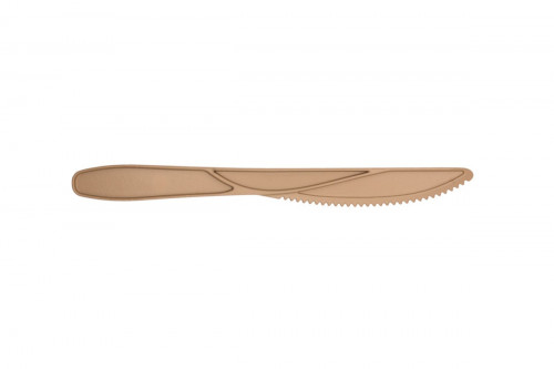 Couteau bagasse 16 cm Moom Tableware (400 pièces)