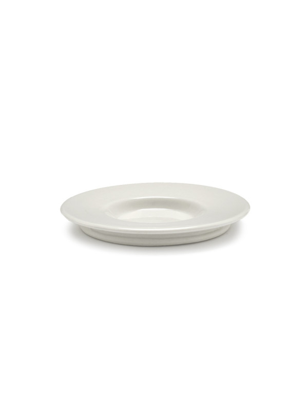 Sous tasse à expresso rond Alabaster porcelaine Ø 11 cm Dune Serax