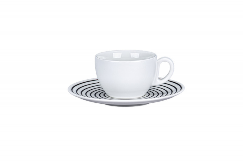 Tasse à café / thé rond Hypnotic porcelaine 23 cl Ø 9,1 cm Hypnotic Rak