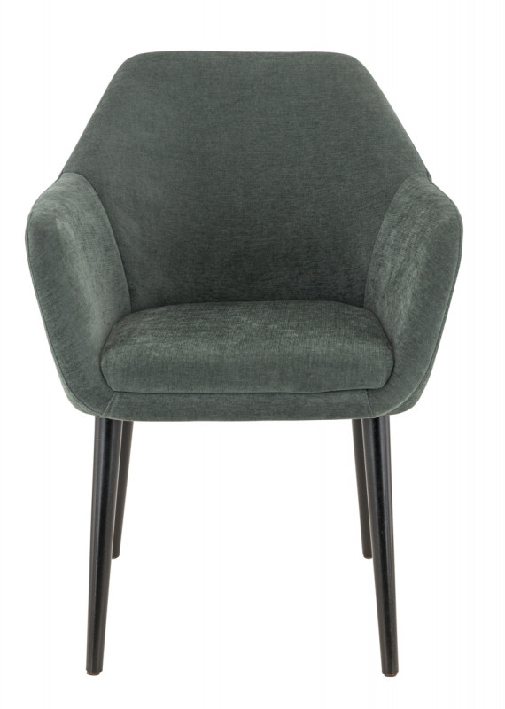 Fauteuil vert 87x63x59 cm Romeo