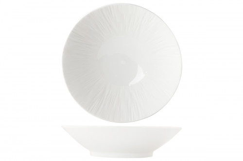 Assiette creuse rond blanc porcelaine Ø 19 cm Pure White Proof